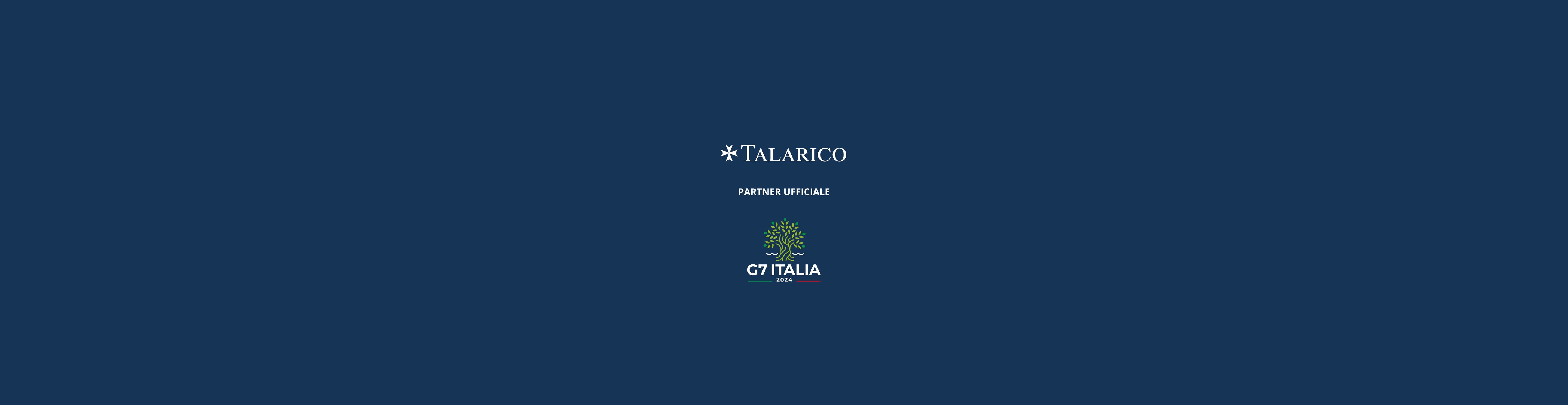 Talarico: Fornitore Ufficiale dei Doni del G7 Italia 2024