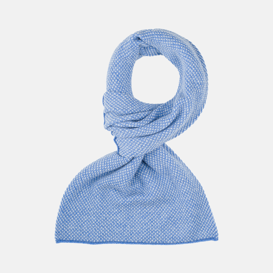 Scaldacollo Virgola Jeans-Panna