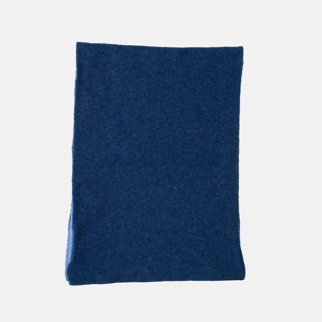 Scaldacollo Bicolore Jeans-Blu