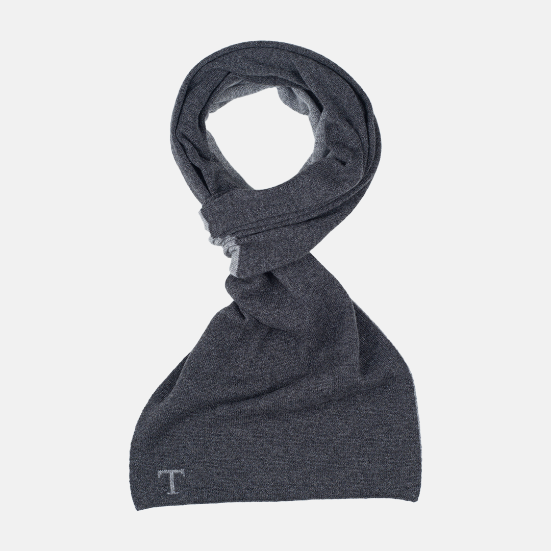 Scaldacollo T Bicolore Grigio chiaro-Grigio scuro
