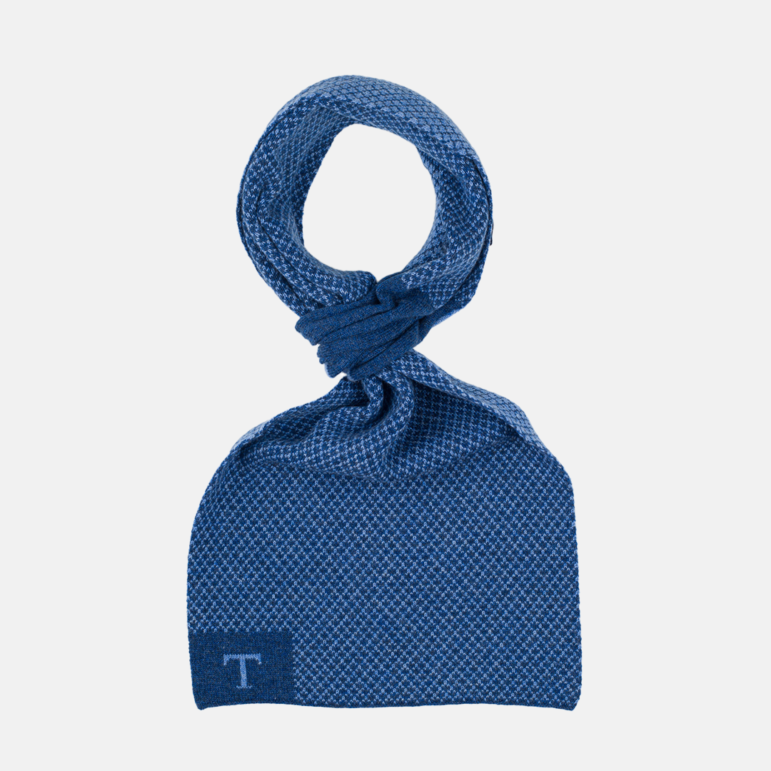 Scaldacollo Rasato con T Jeans-Blu Marine