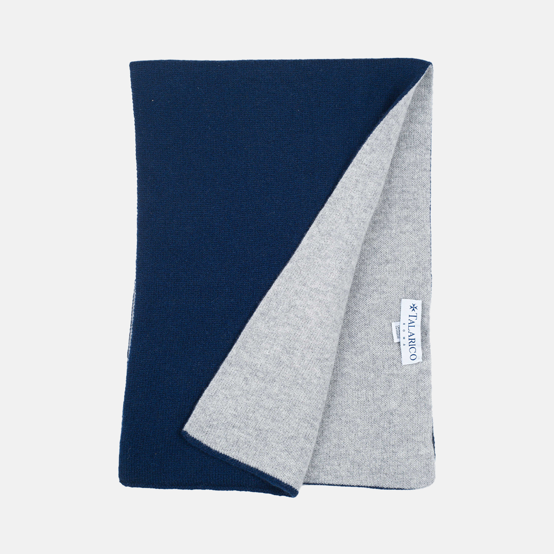 Scaldacollo Bicolore Grigio-Notturno