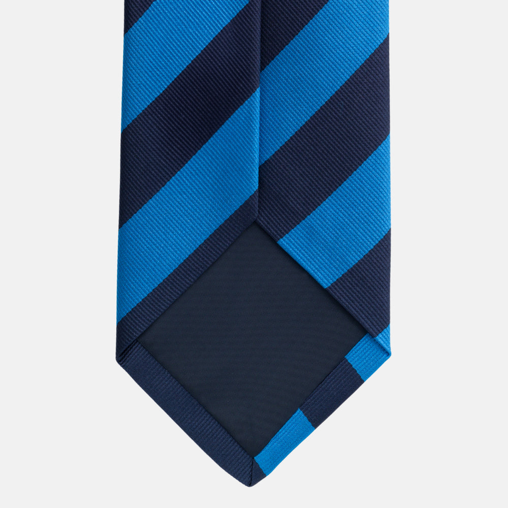 Silk Regimental Tie Blue Light Blue TAL 514
