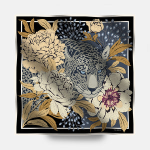 Foulard In Seta Twill 90 Savana Whisper