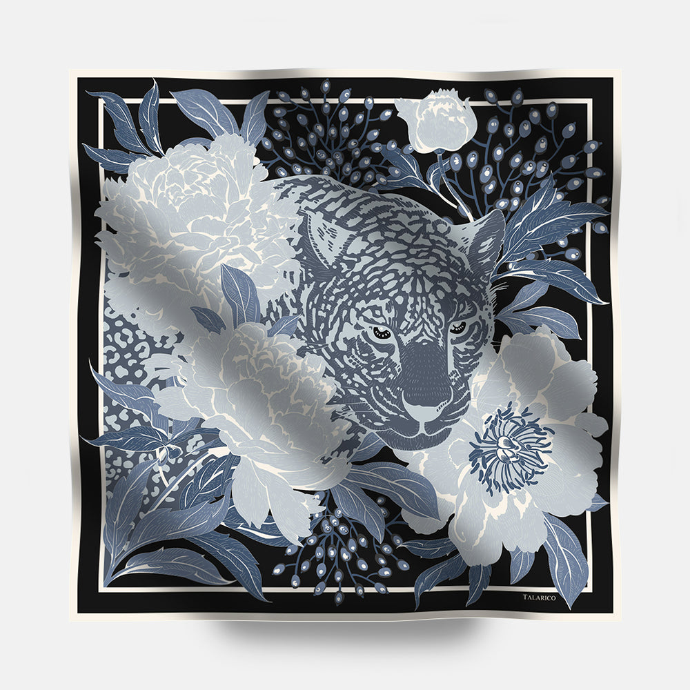 Foulard In Seta Twill 90 Savana Whisper