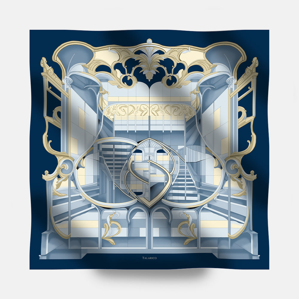 Foulard In Seta Twill 90 Liberty