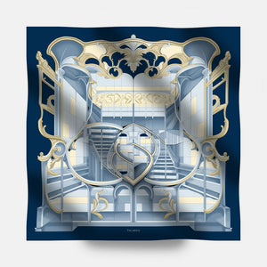 Foulard In Seta Twill 90 Liberty