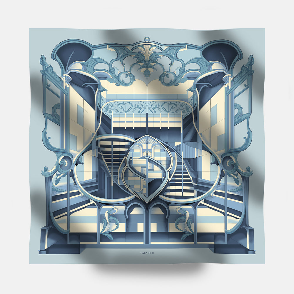 Foulard In Seta Twill 90 Liberty