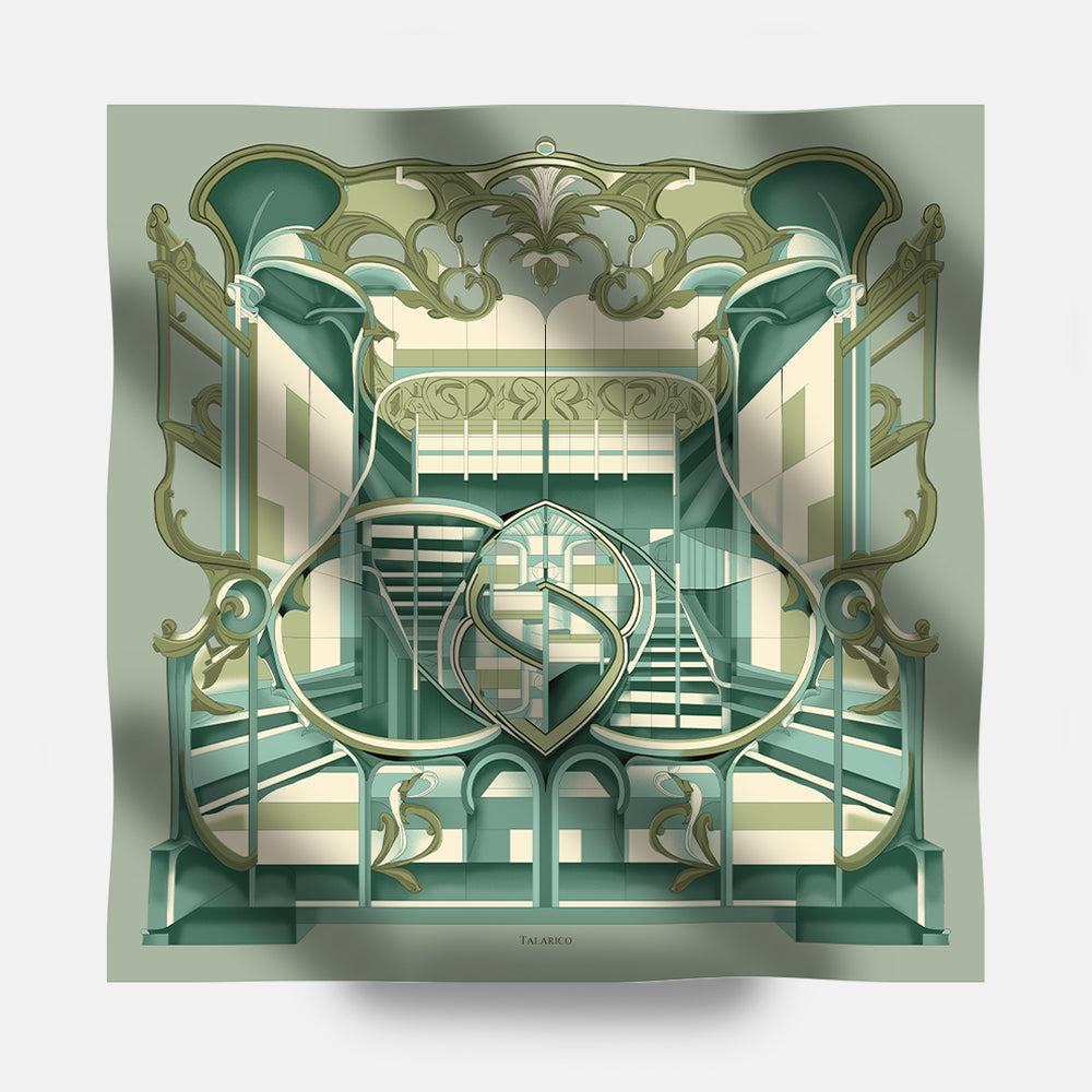 Foulard In Seta Twill 90 Liberty