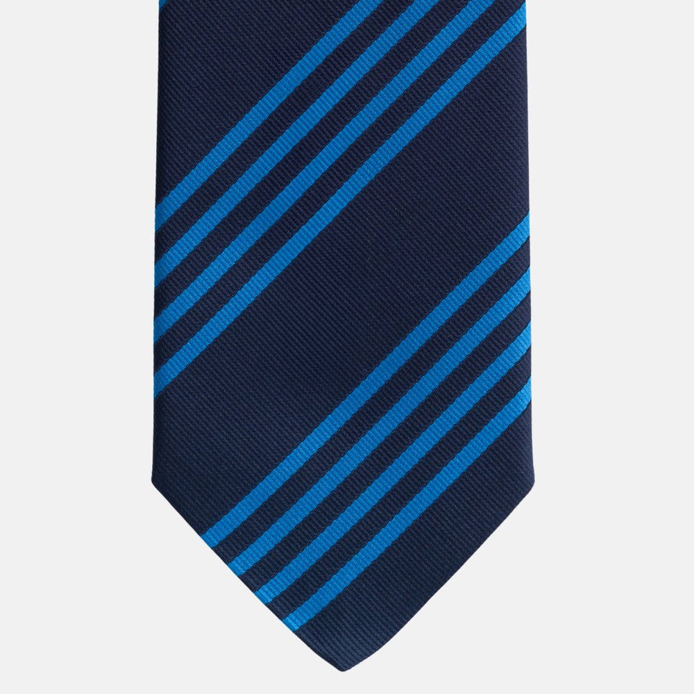 Silk Regimental Tie Blue Light Blue TAL 531