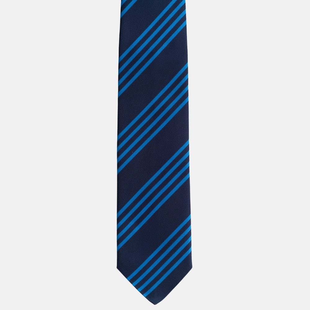 Silk Regimental Tie Blue Light Blue TAL 531