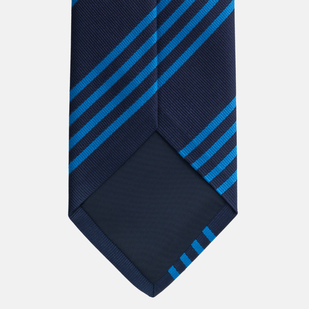 Silk Regimental Tie Blue Light Blue TAL 531