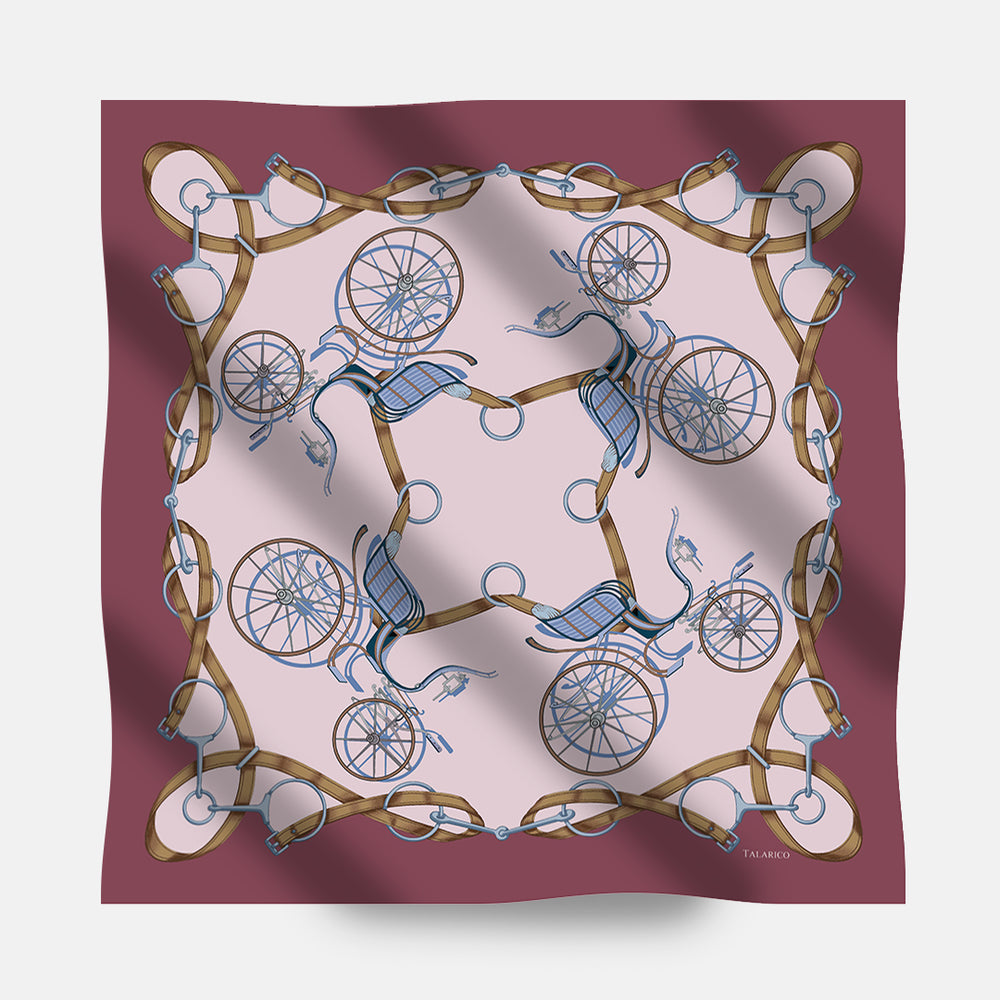 Foulard In Seta Twill 90 C’era una volta