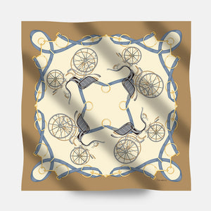 Foulard In Seta Twill 90 C’era una volta