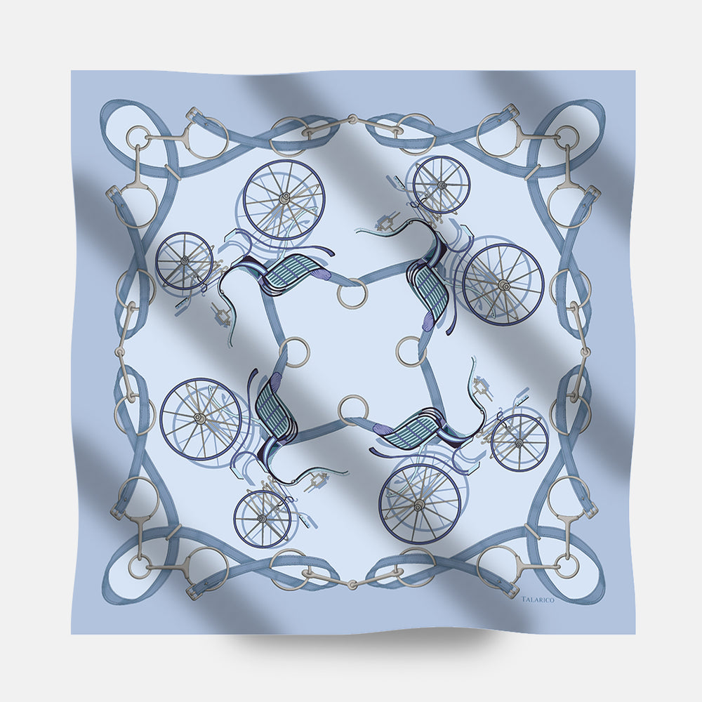 Foulard In Seta Twill 90 C’era una volta