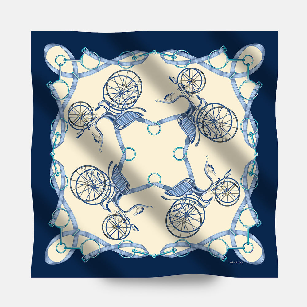 Foulard In Seta Twill 90 C’era una volta