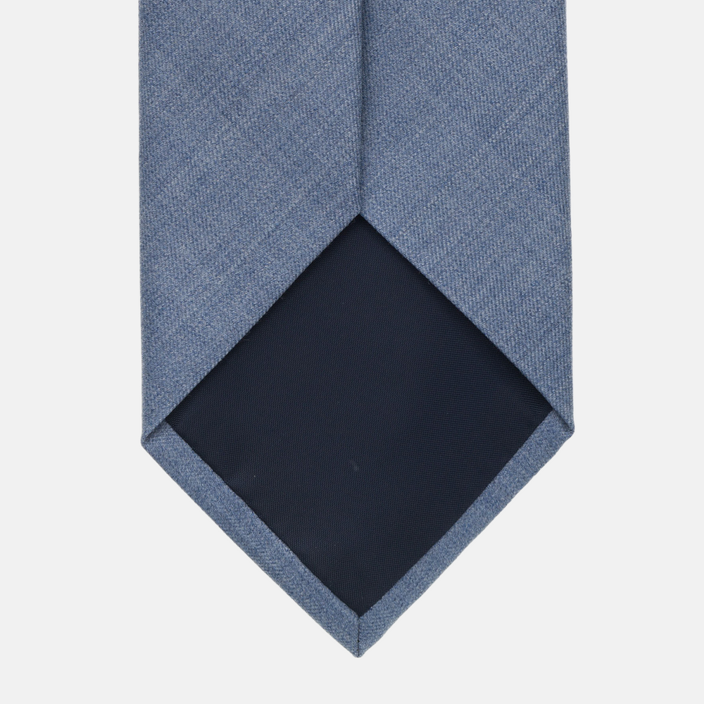 Cravatta 3 pieghe in Lana Carta da Zucchero