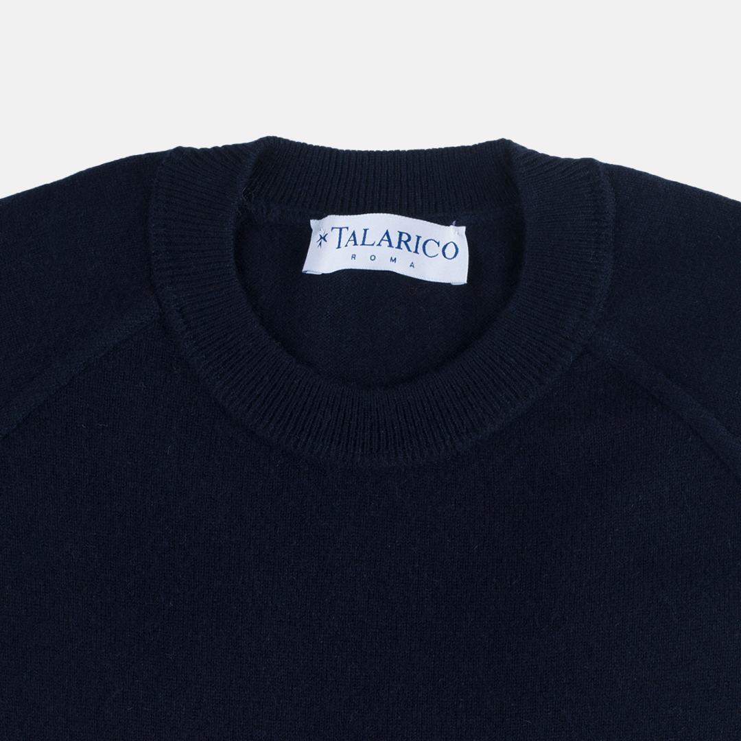 Felpa in cashmere Blu