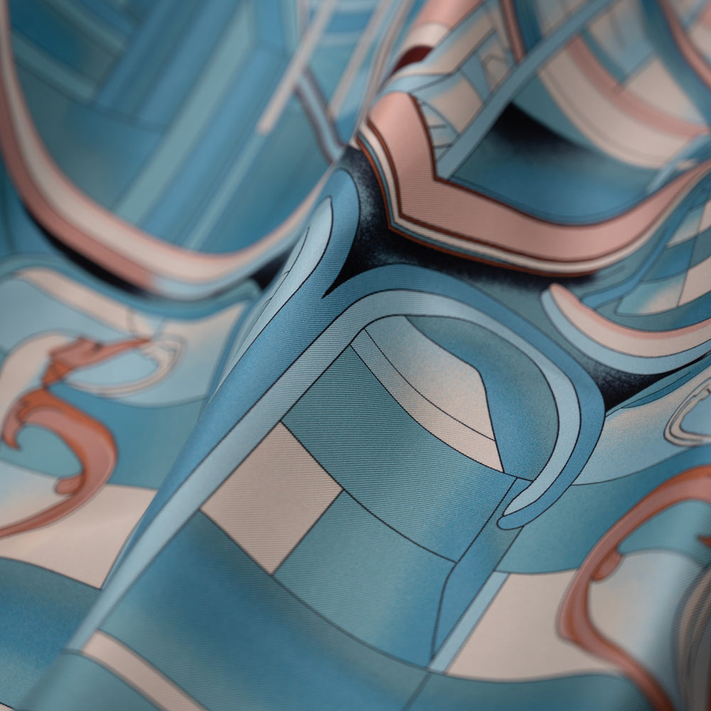 Foulard In Seta Twill 90 Liberty