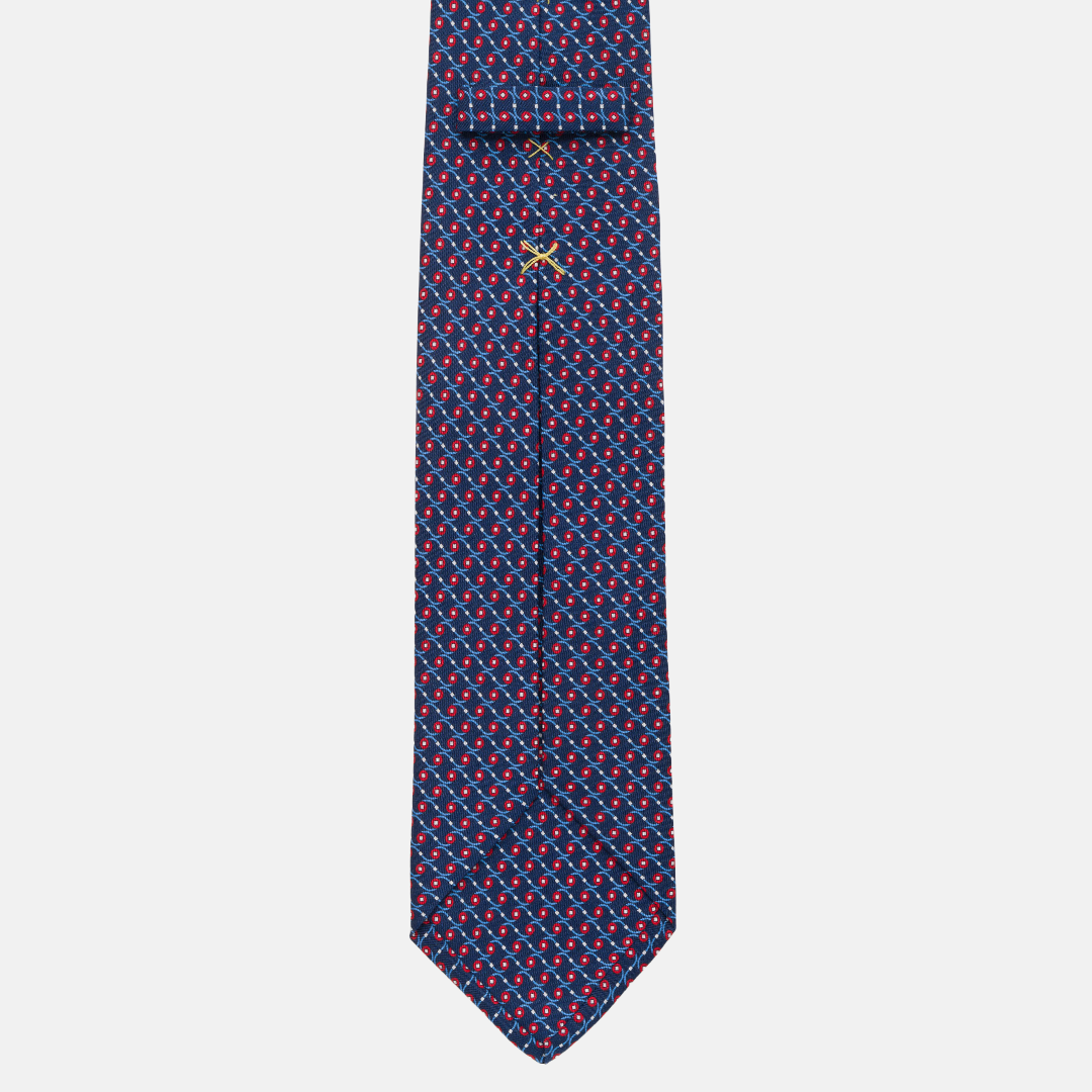 Cravatta 5 pieghe seta- M37752