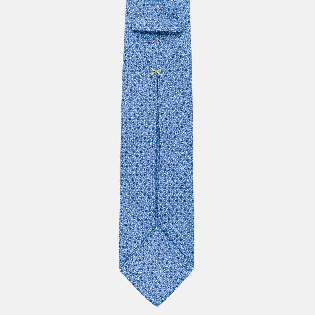 5 folds silk tie-M37860