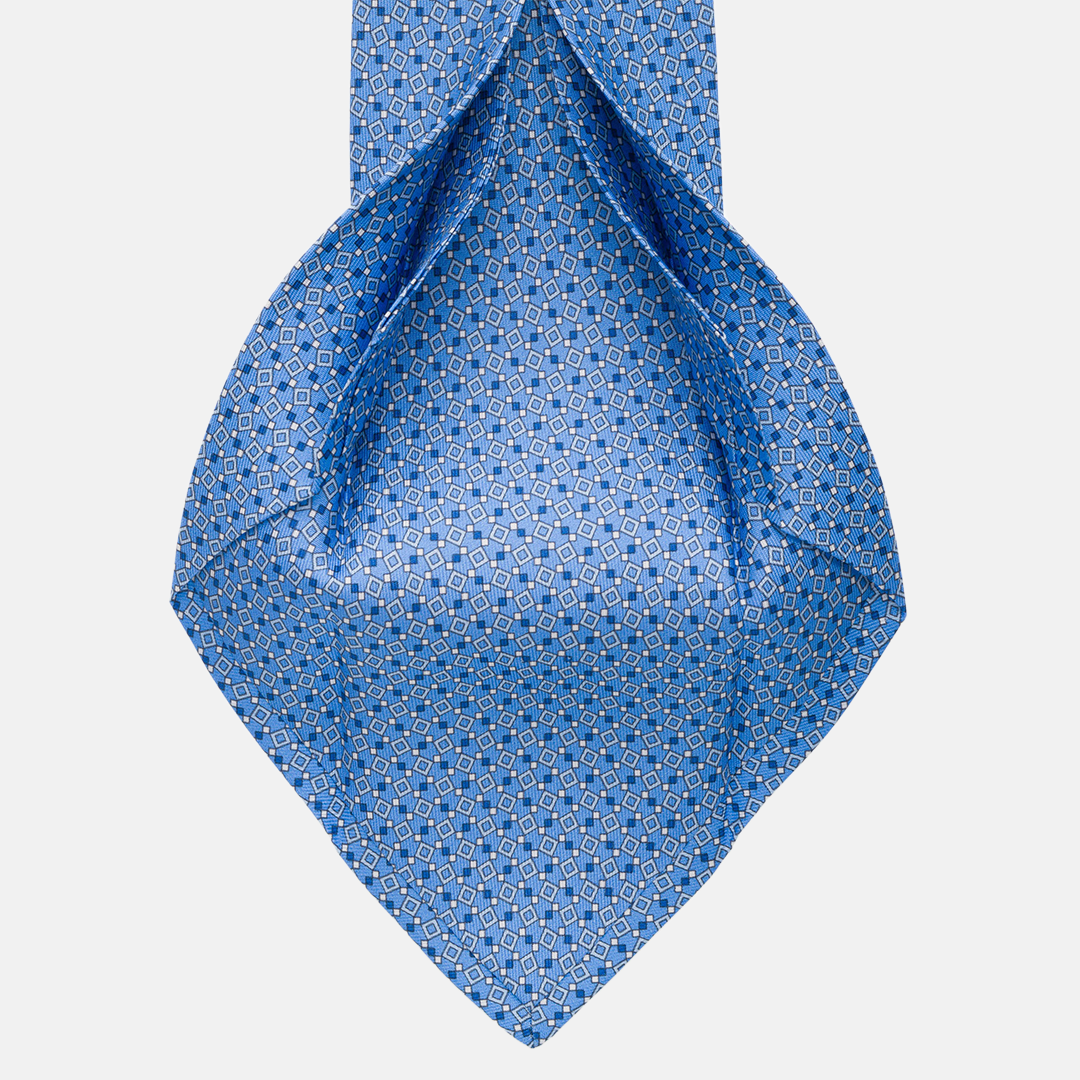 5 folds silk tie-M37860