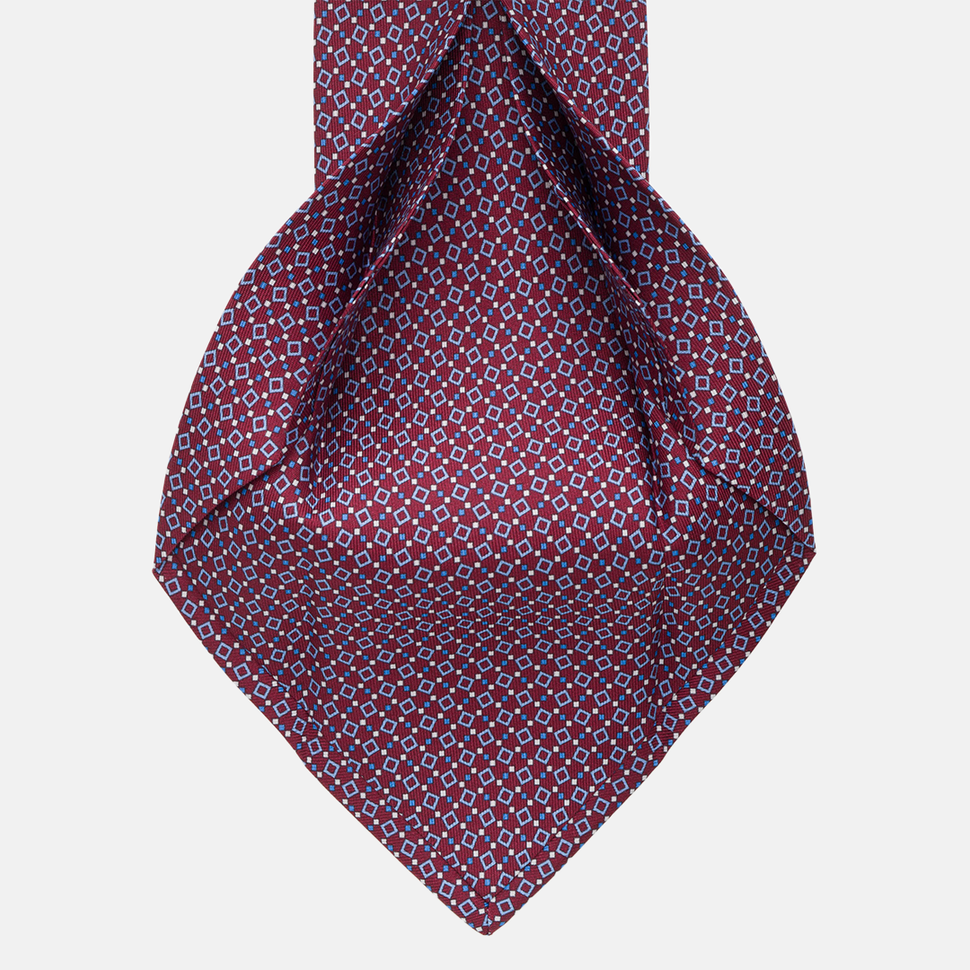 5 folds silk tie-M37860