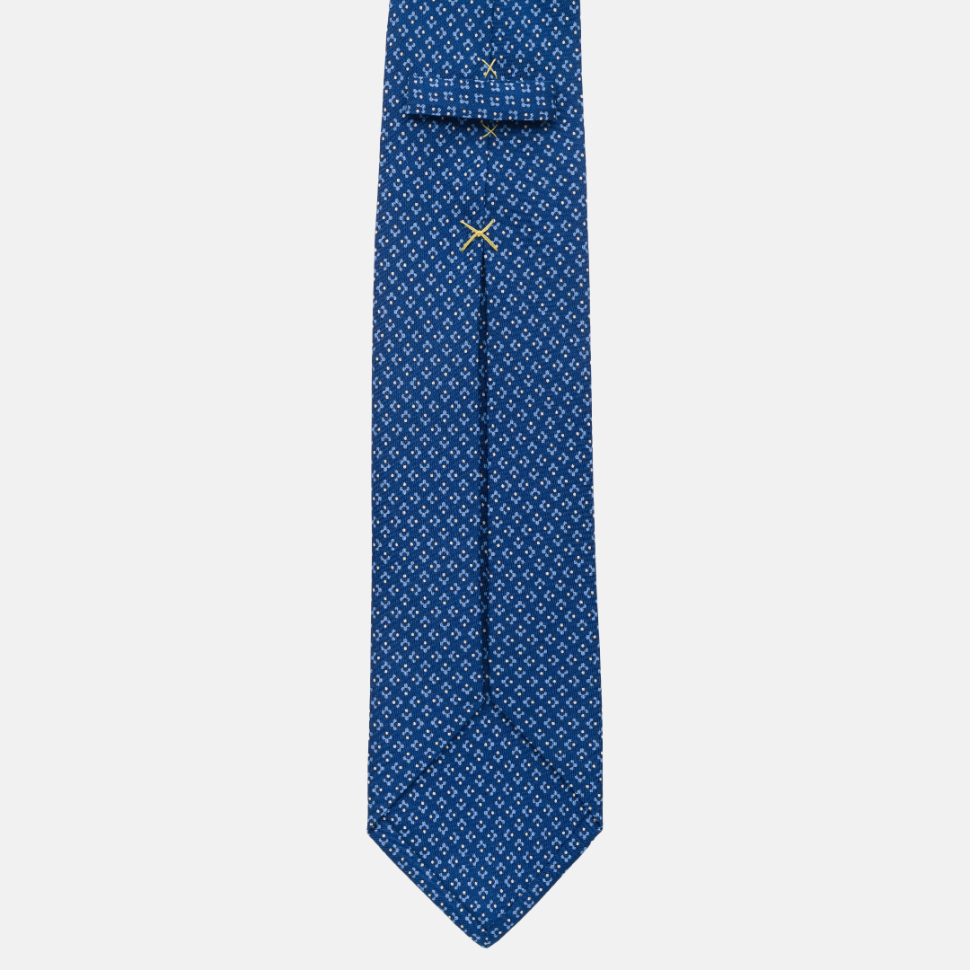 5 folds silk tie-M37865