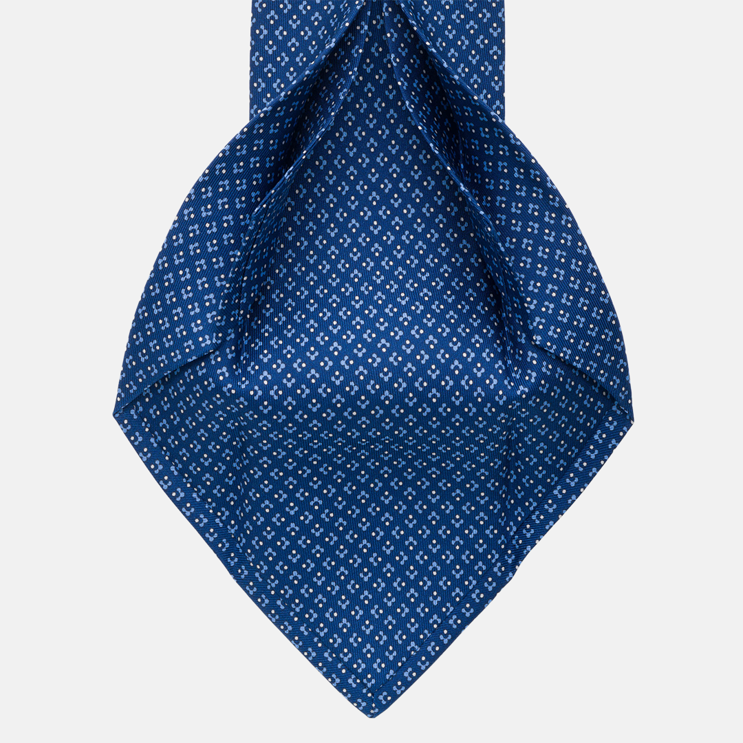 5 folds silk tie-M37865