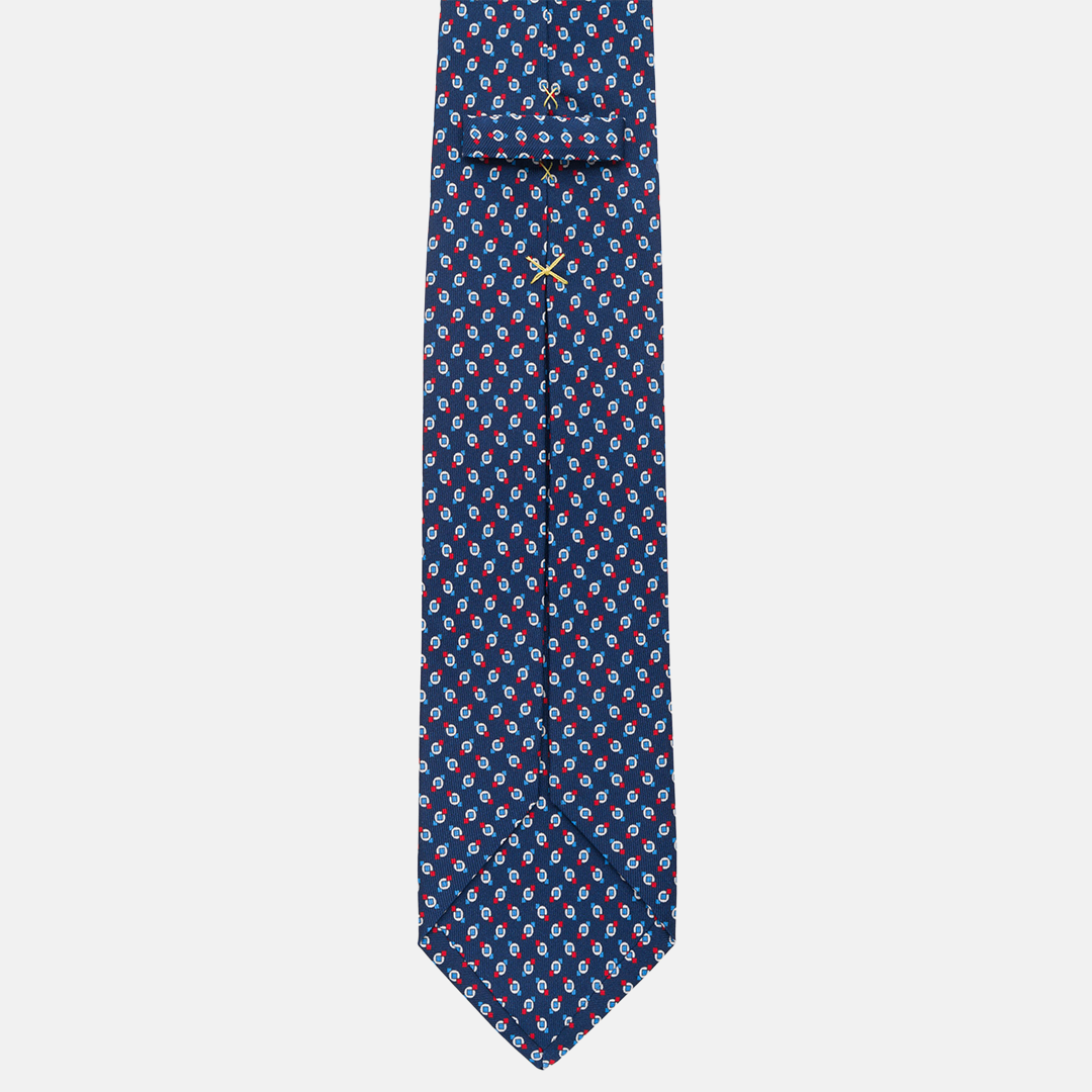 5 folds silk tie-M37868