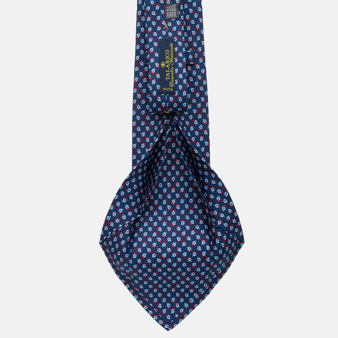 5 folds silk tie-M37868