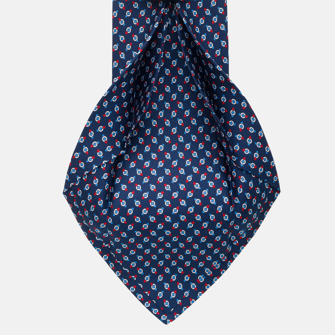 5 folds silk tie-M37868