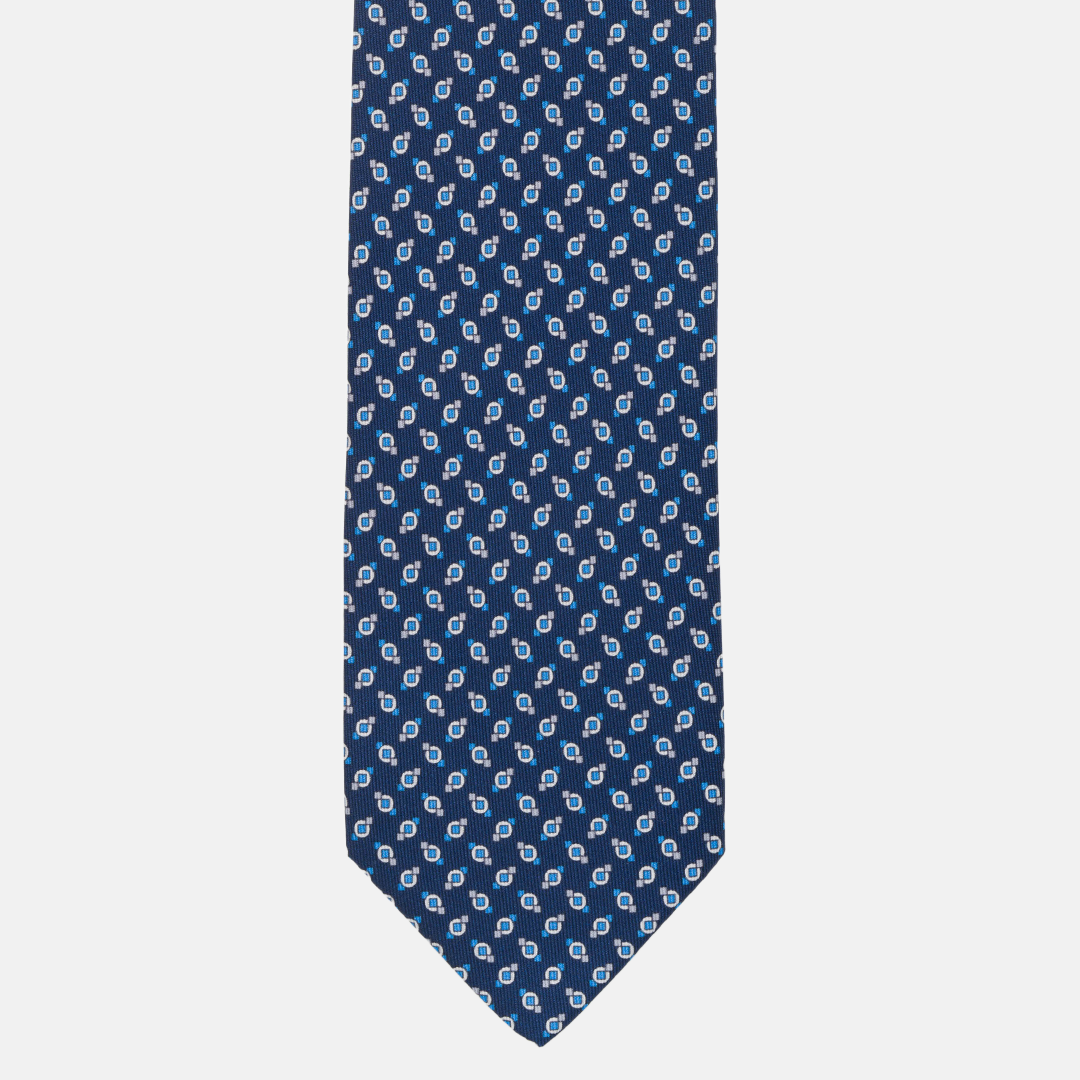 5 folds silk tie-M37868