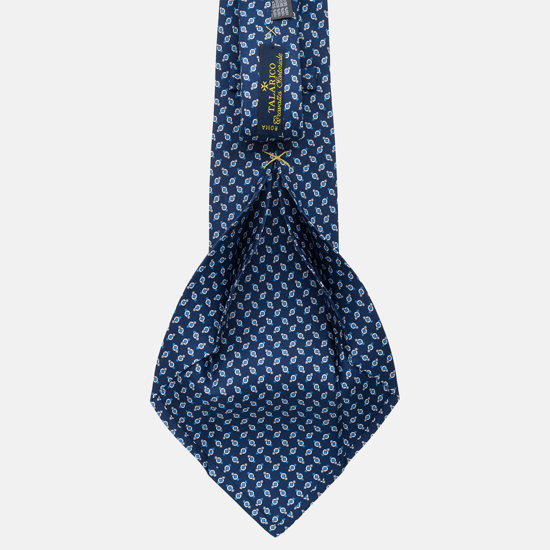 5 folds silk tie-M37868