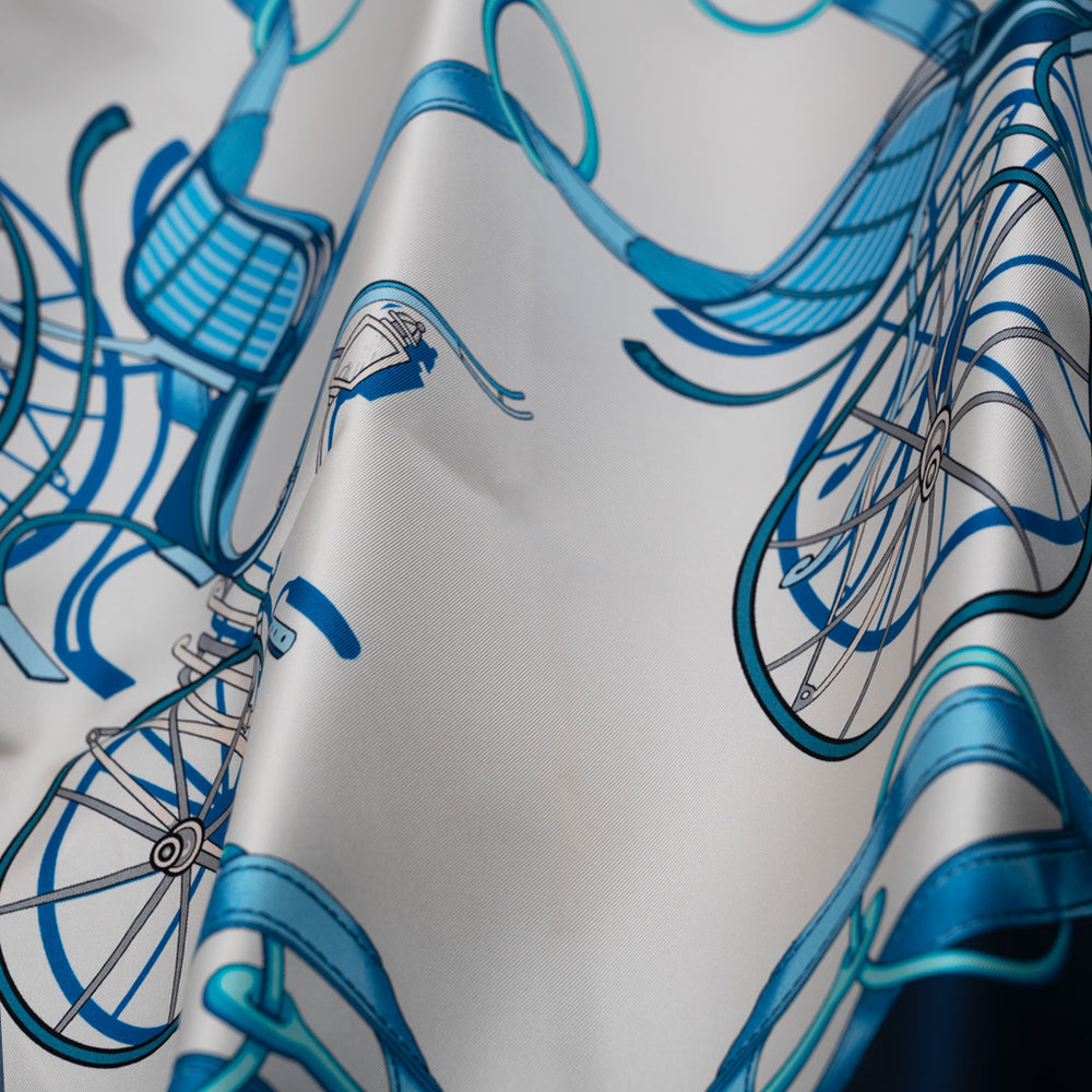 Foulard In Seta Twill 90 C’era una volta