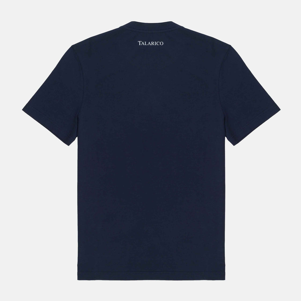 T SHIRT IN COTONE SEMPER BLU