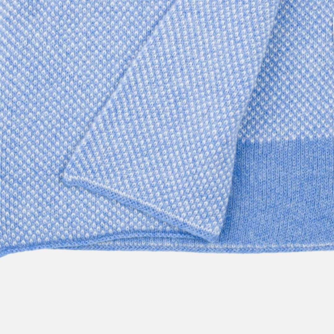 Scaldacollo Virgola Jeans-Panna