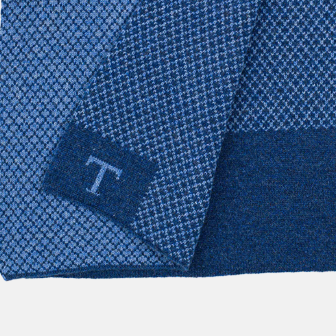 Scaldacollo Rasato con T Jeans-Blu Marine
