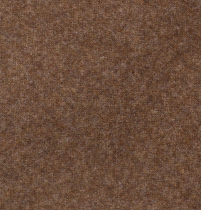 Brown Wool 3 Fold Tie
