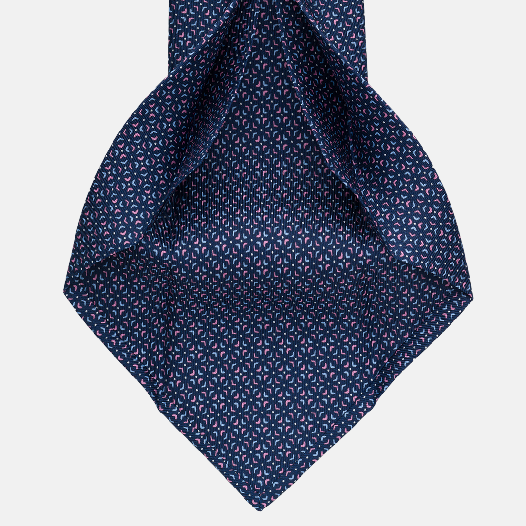 Cravatta 5 pieghe seta-M36176