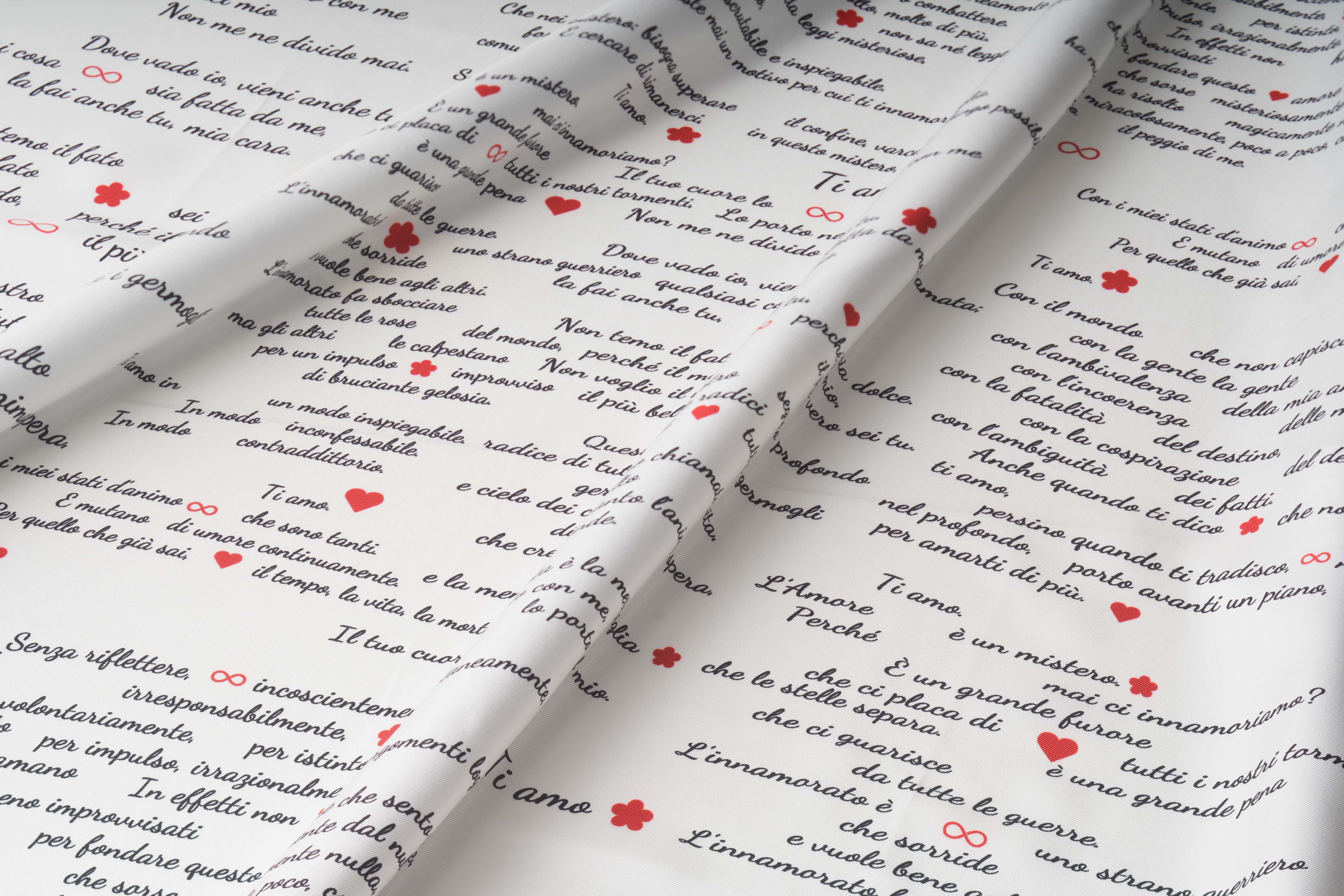 Silk Twill Scarf 90 MON AMOUR