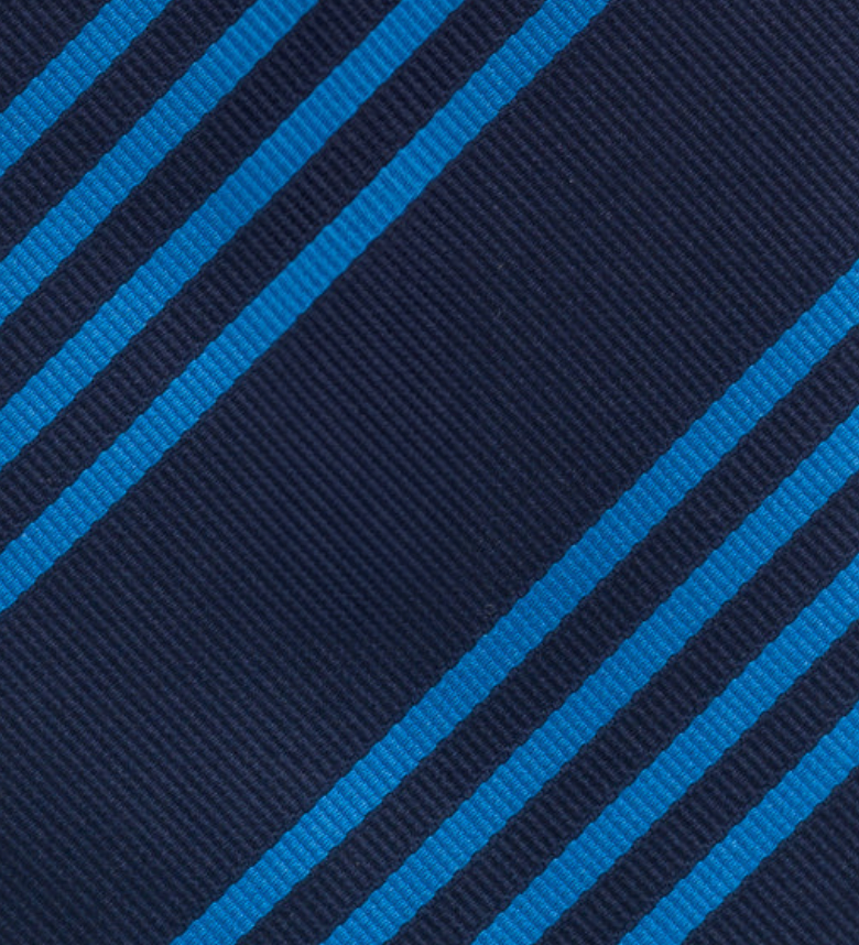 Silk Regimental Tie Blue Light Blue TAL 531