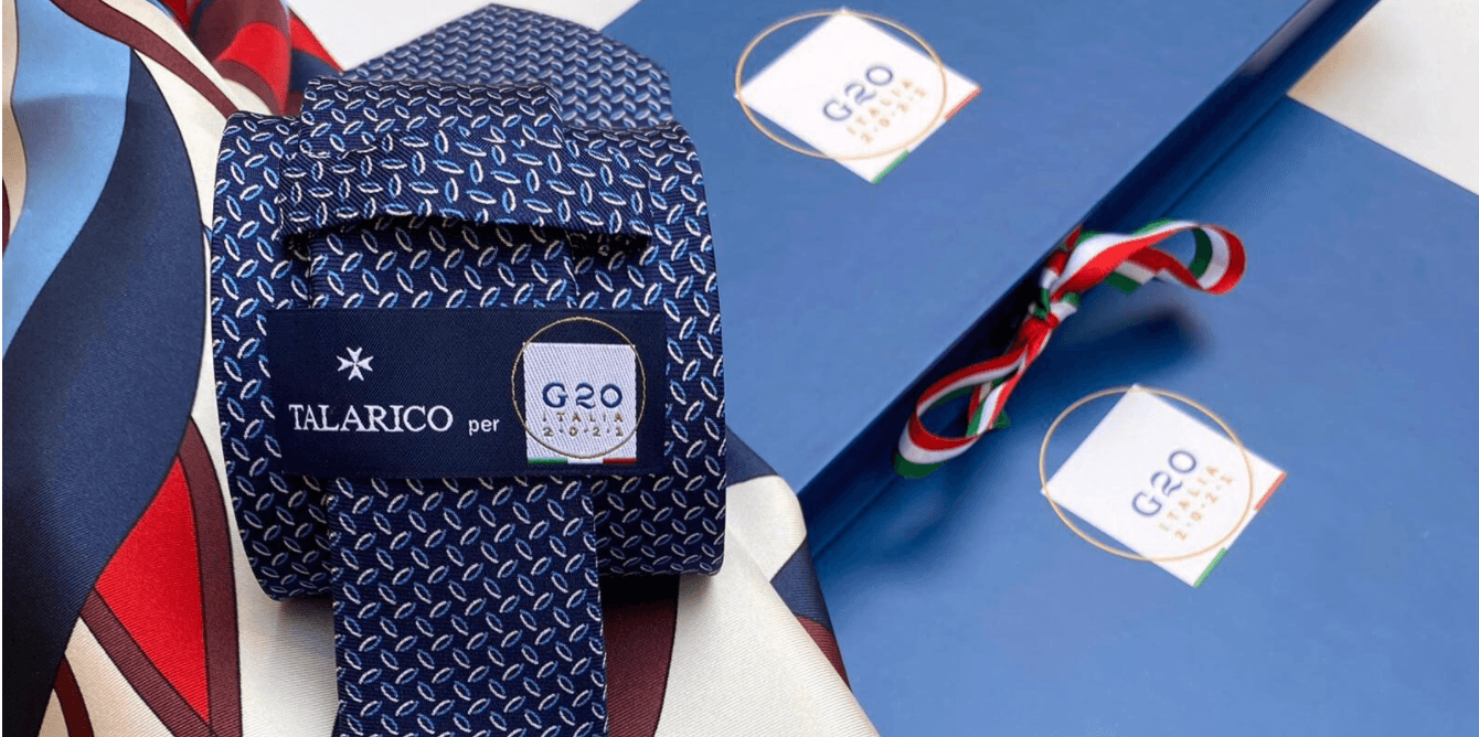 Talarico cravatte fornirà i cadeaux per il G20 di Roma - Talarico Cravatte
