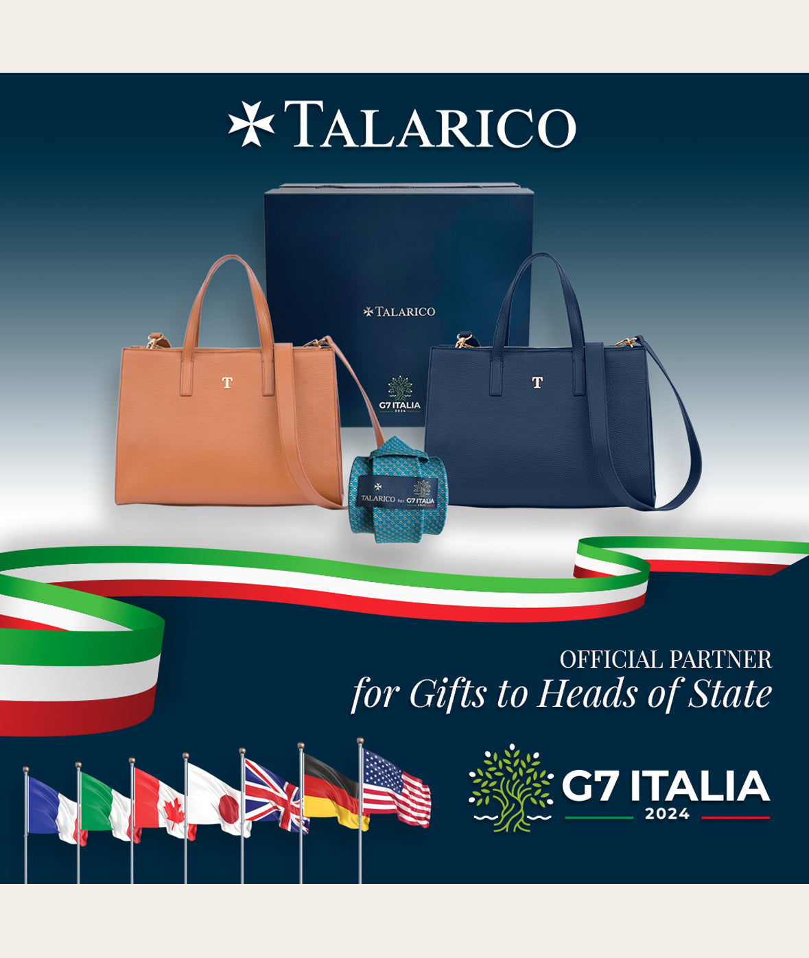 Talarico: Fornitore Ufficiale dei Doni del G7 Italia 2024