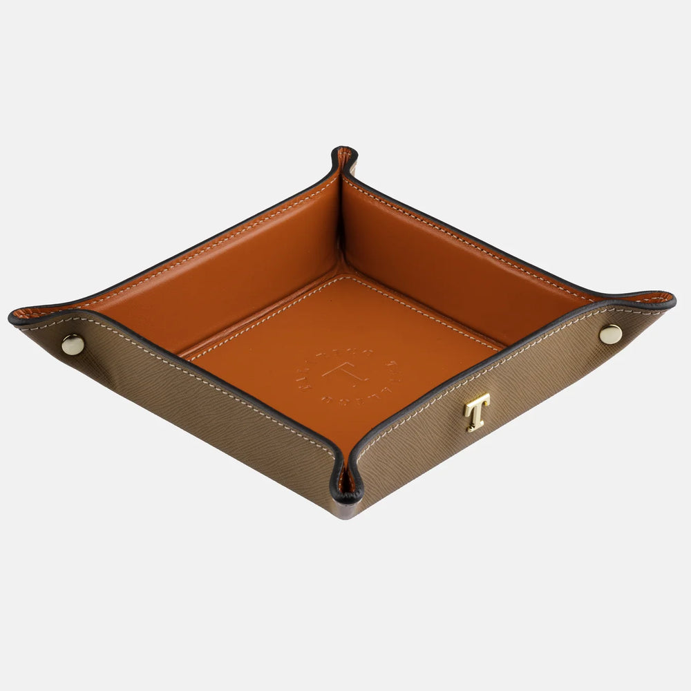 Svuotatasche in Pelle Roma | Bicolore