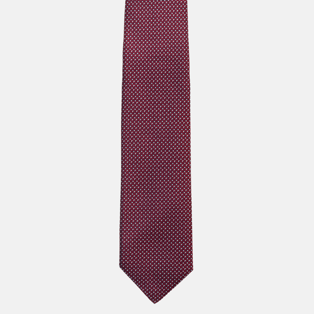 1999 Collection Heavy Silk Blue-Red Tie