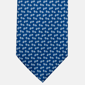 3-Fold Silk Tie, Micro Pattern, Light Blue - JA056126-11