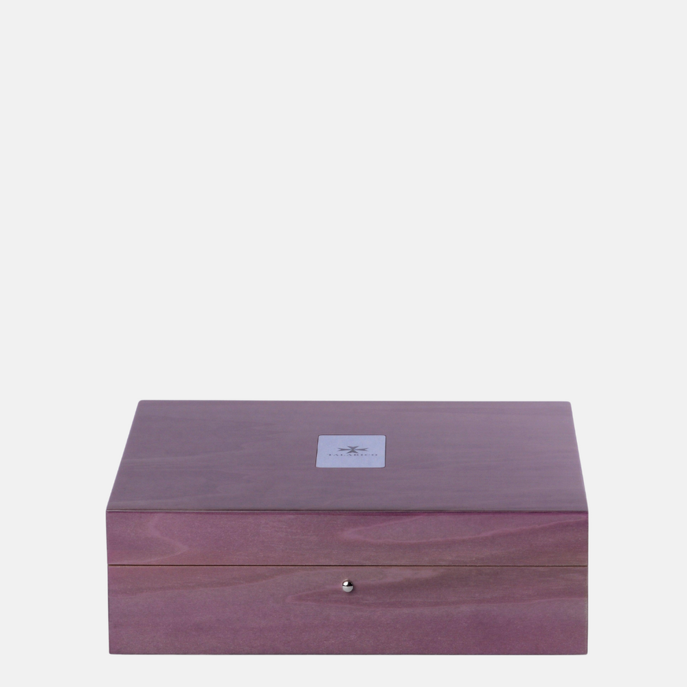 SCARF BOX JEWELRY HOLDER - LILAC
