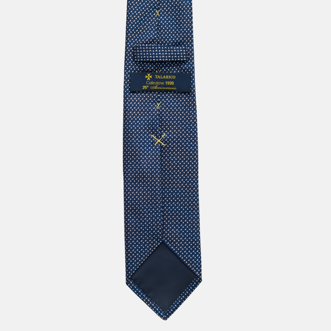 Cravatta Collezione 1999 in Seta Pesante Blu