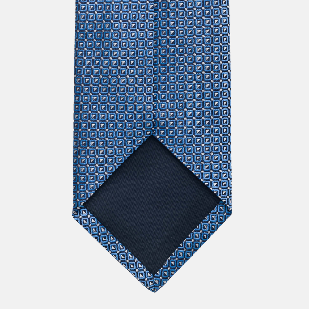 1999 Collection Tie in Heavy Light Blue Silk